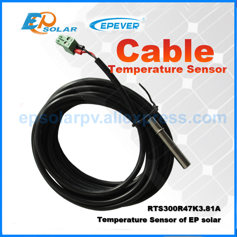 Outdoor Power Station - EPever Remote Temperature Sensor RTS300R47K3.81A TS-R