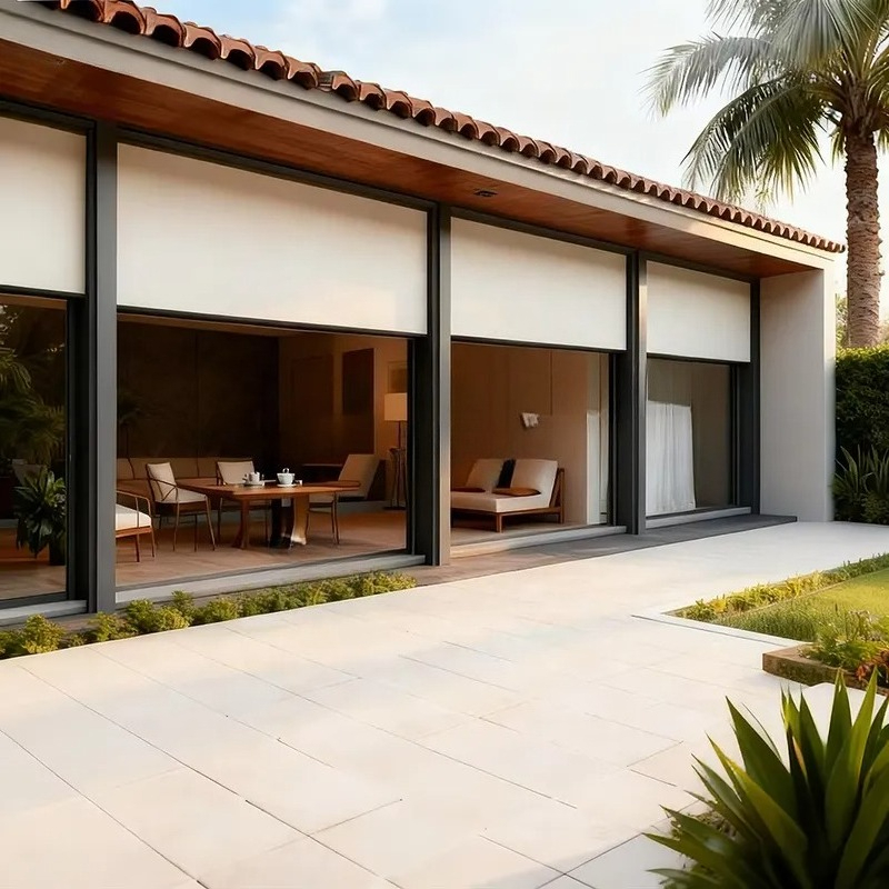 Outdoor Power Blinds - 2026for Electric Smart Aluminum Roller Blinds