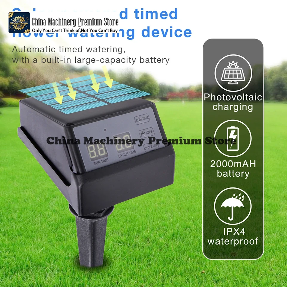 New Solar Powered Irrigation T - đánh giá và giá Outdoor Power Timer