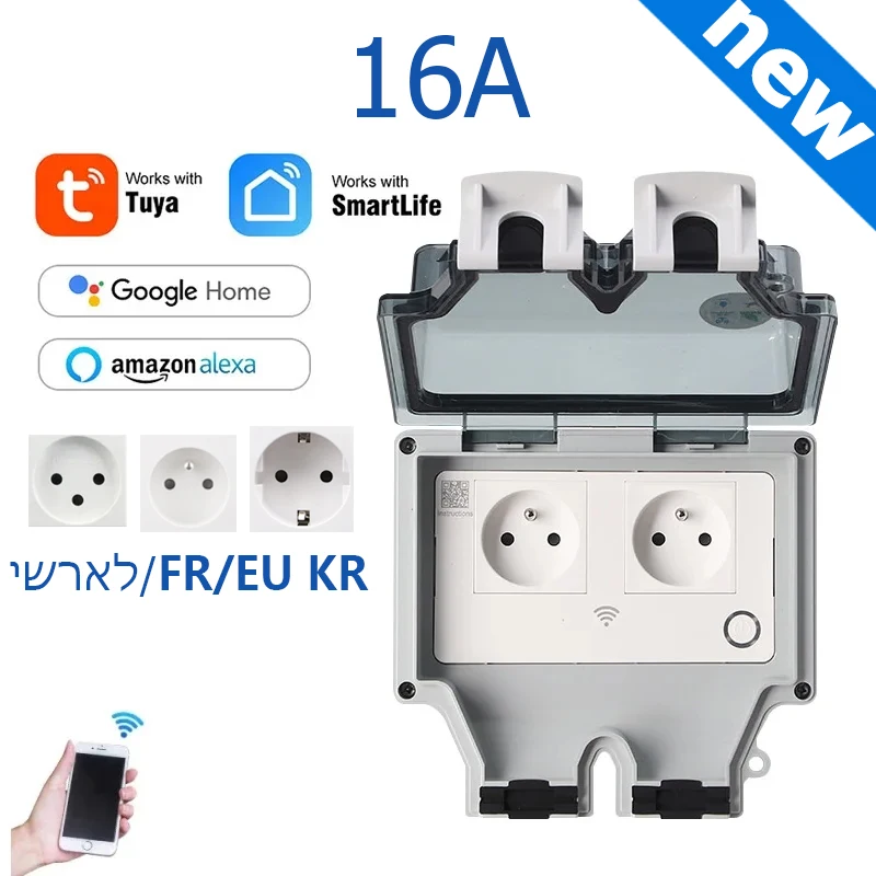 Tuya Power Socket IP66 Outdoor - đánh giá và giá Outdoor Power Timer