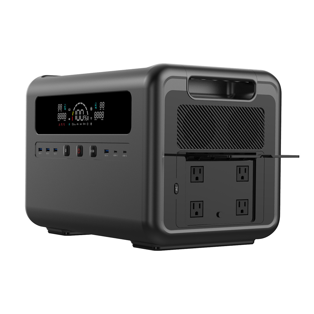 2400W Solar Power Generator, L - đánh giá và giá Outdoor Power Station