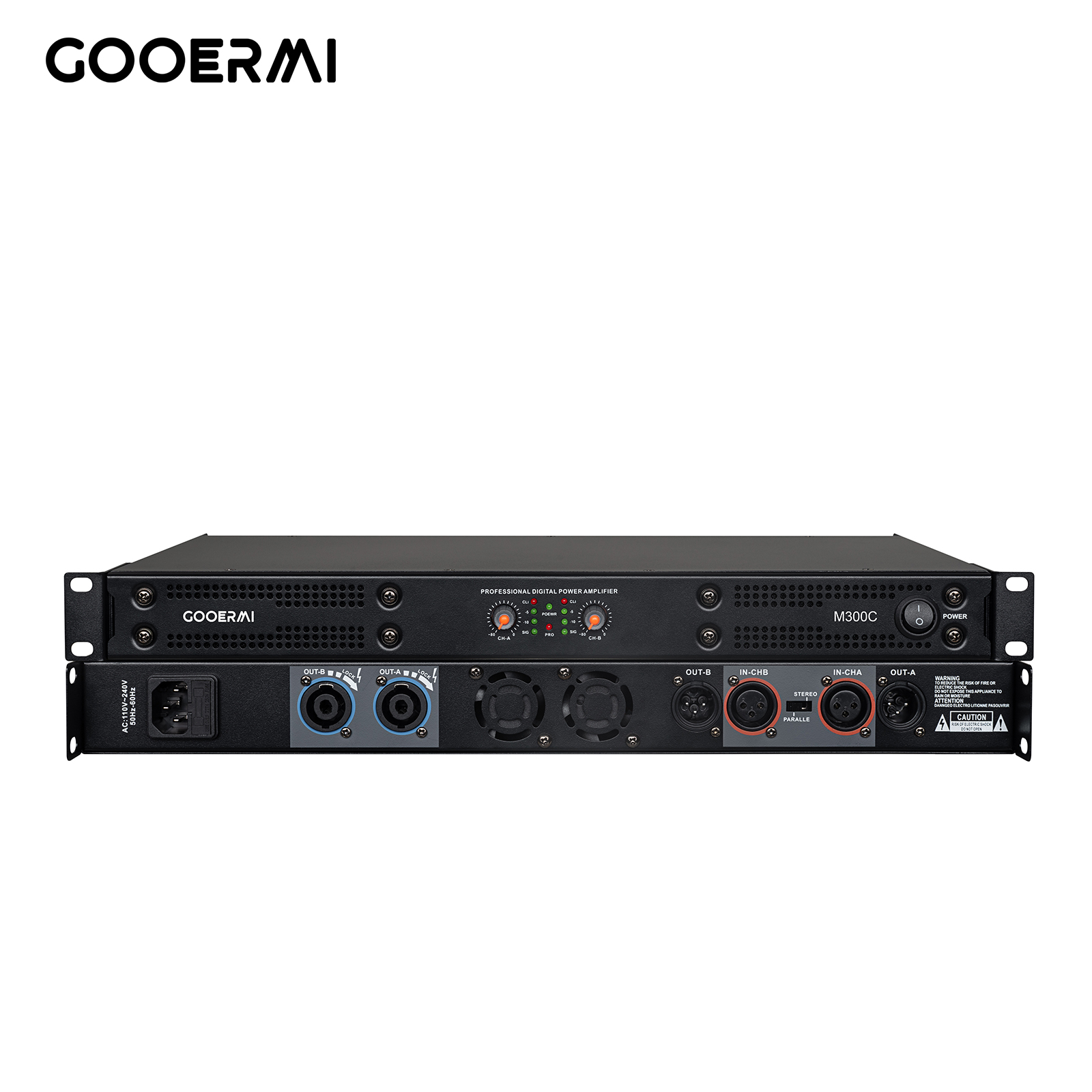 GOOERMI M300 2CH Digital Power - đánh giá và giá Outdoor Power Amplifier