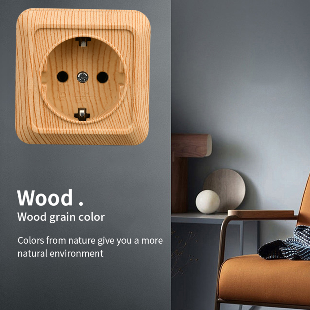 WESA Wooden Wall Surface Socke - đánh giá và giá Outdoor Power Hub