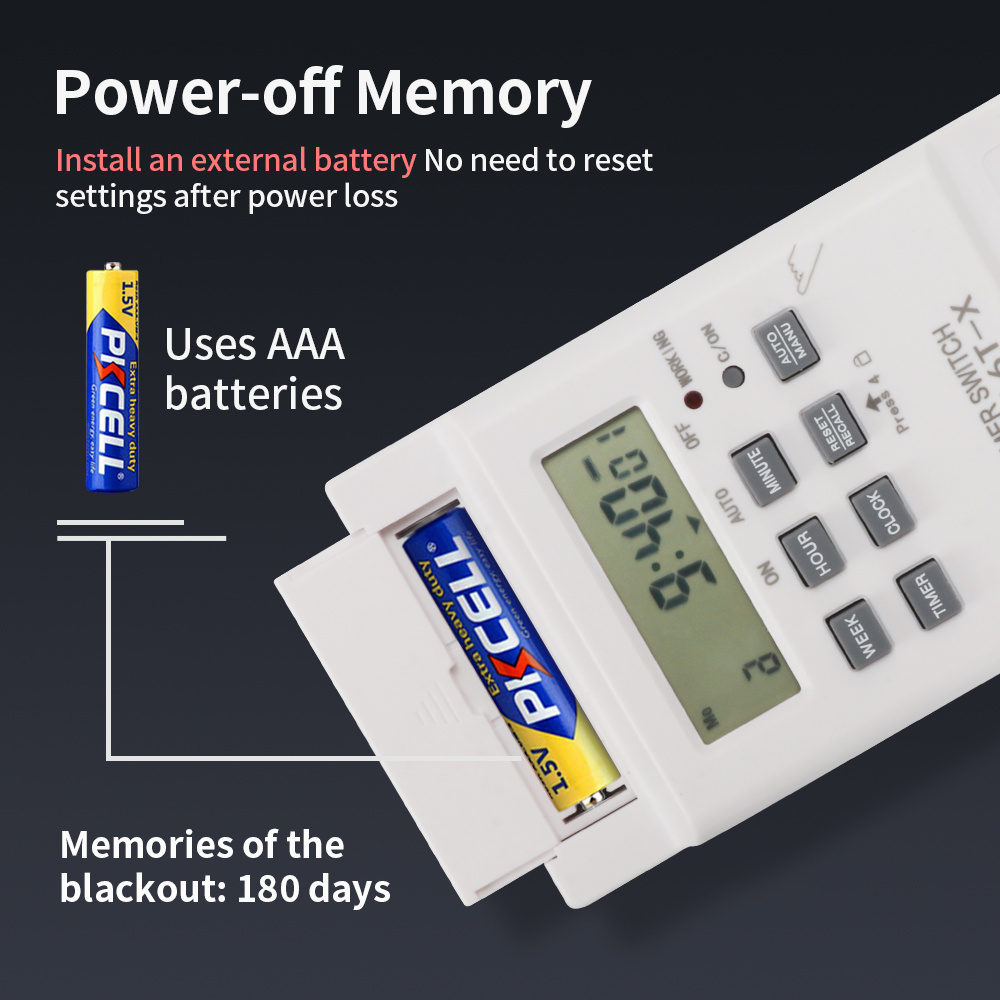 TNCE 30A Time Control Switch 2 - đánh giá và giá Outdoor Power Timer
