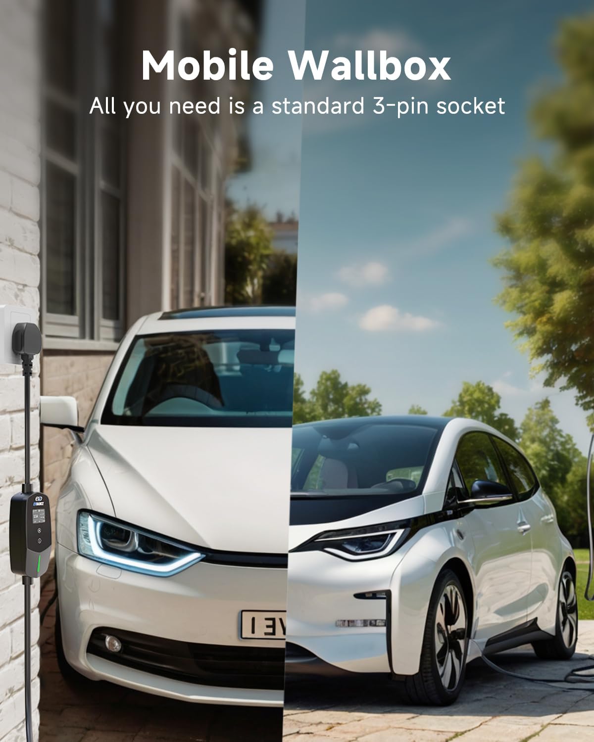 EVDANCE Portable EV Charger Ty - đánh giá và giá Outdoor Power Plug