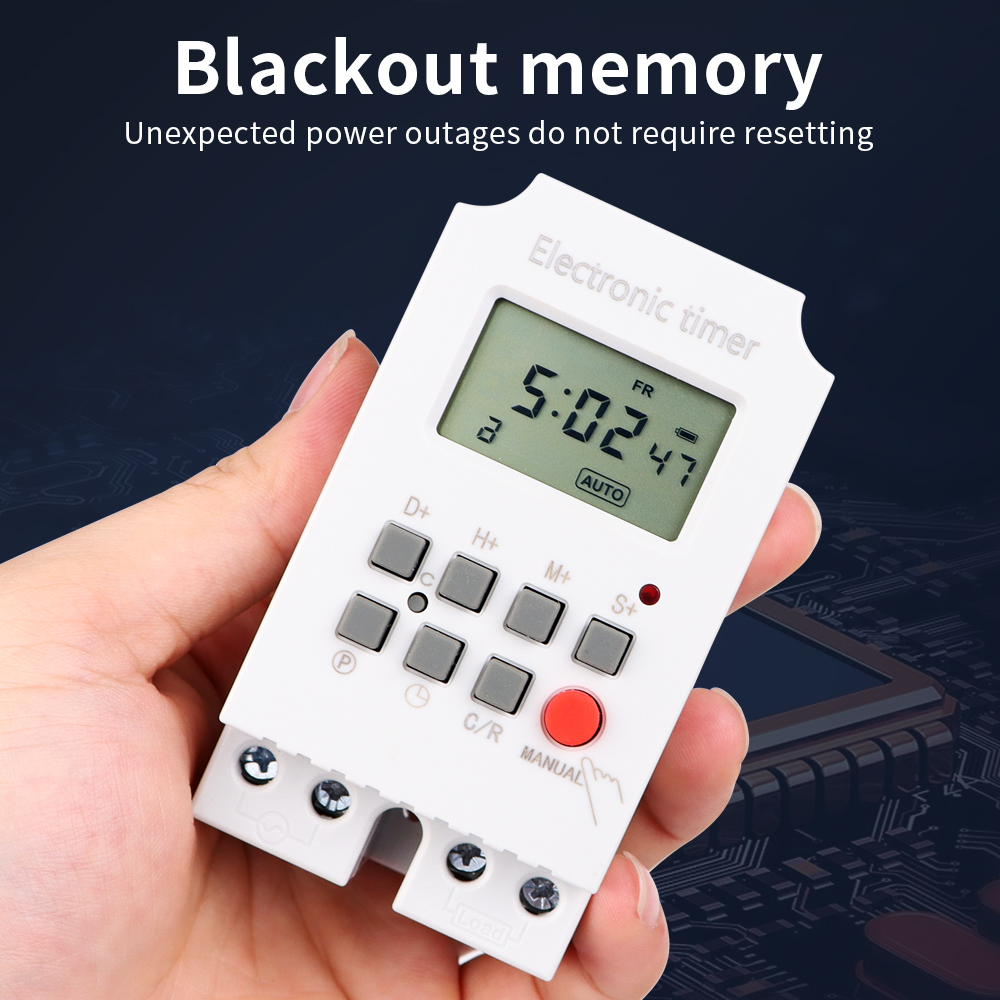 KG316S 220VAC 25A Digital Time - đánh giá và giá Outdoor Power Timer