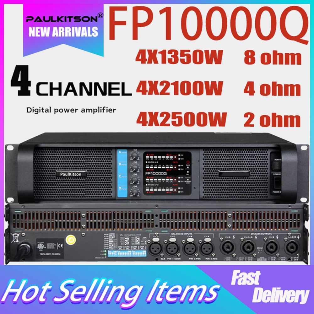 Paulkitson FP10000q 2500W 4 Ch - đánh giá và giá Outdoor Power Amplifier