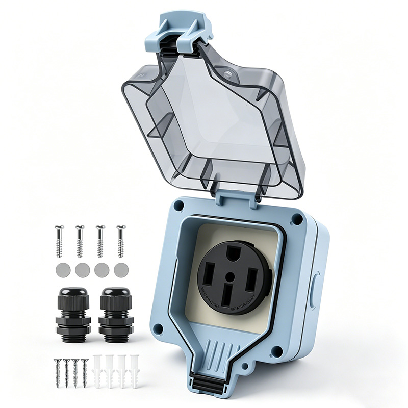 Outdoor Power Outlet Box Water - đánh giá và giá Outdoor Power Hub