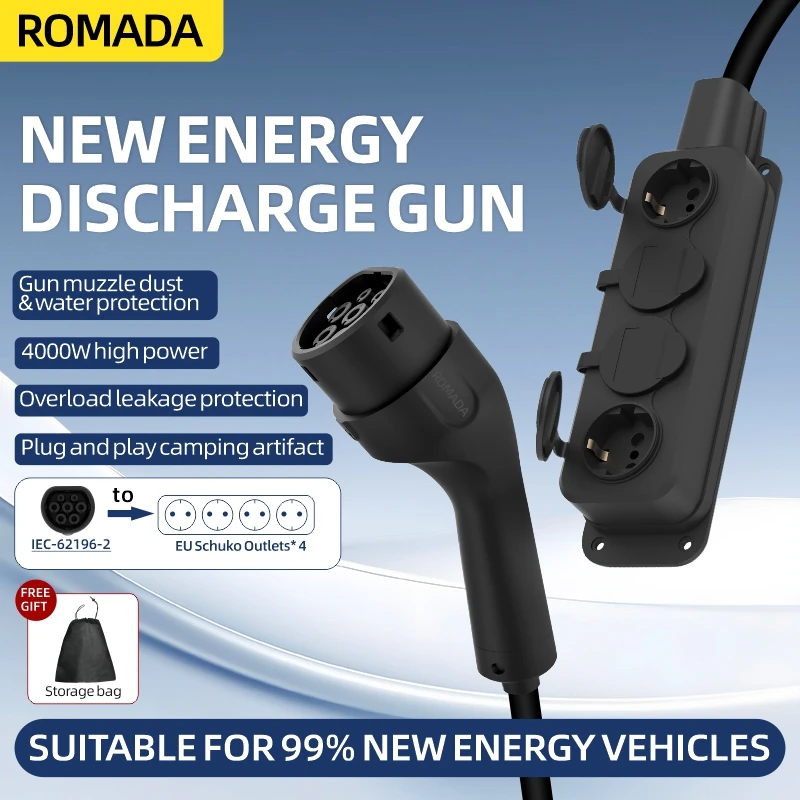 Portable 16A 4KW V2L Cable Ele - đánh giá và giá Outdoor Power Plug