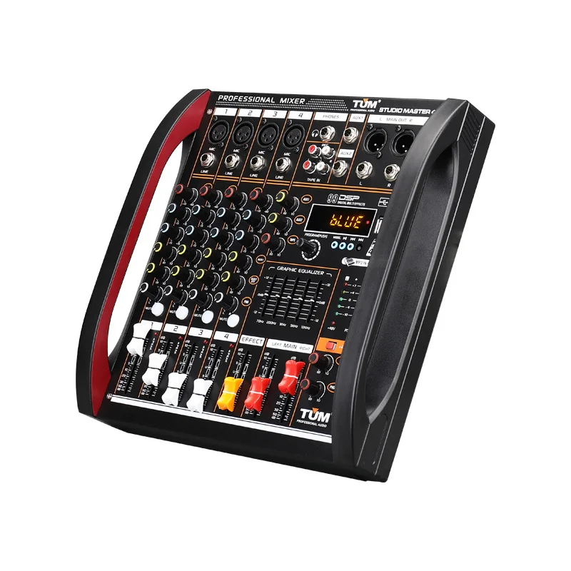 4 / 8-channel mixer DSP reverb - đánh giá và giá Outdoor Power Amplifier