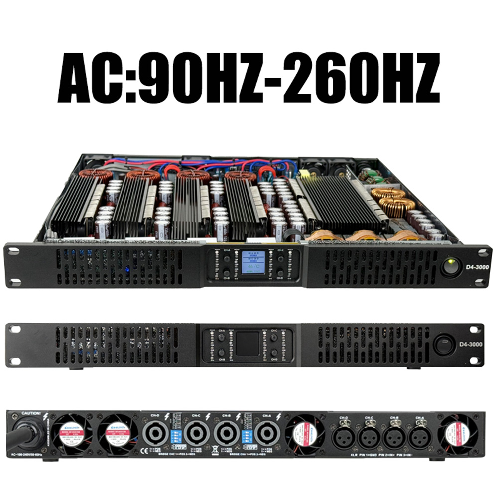 Paulkitson PD43000 4x3000W 8Ω  - đánh giá và giá Outdoor Power Amplifier