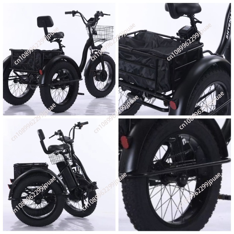 20 Inch Fat Tire Electric Tric - đánh giá và giá Outdoor Power And Pedal