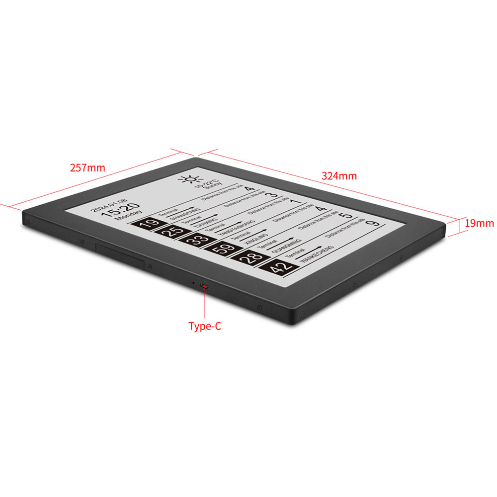 Outdoor 13.3 Inch E-ink Solar  - đánh giá và giá Outdoor Power Station
