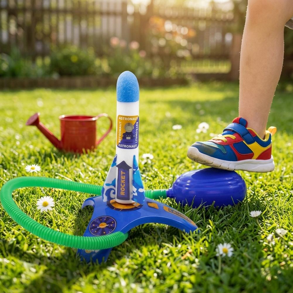 Air Rocket Foot Pump Launcher  - đánh giá và giá Outdoor Power And Pedal