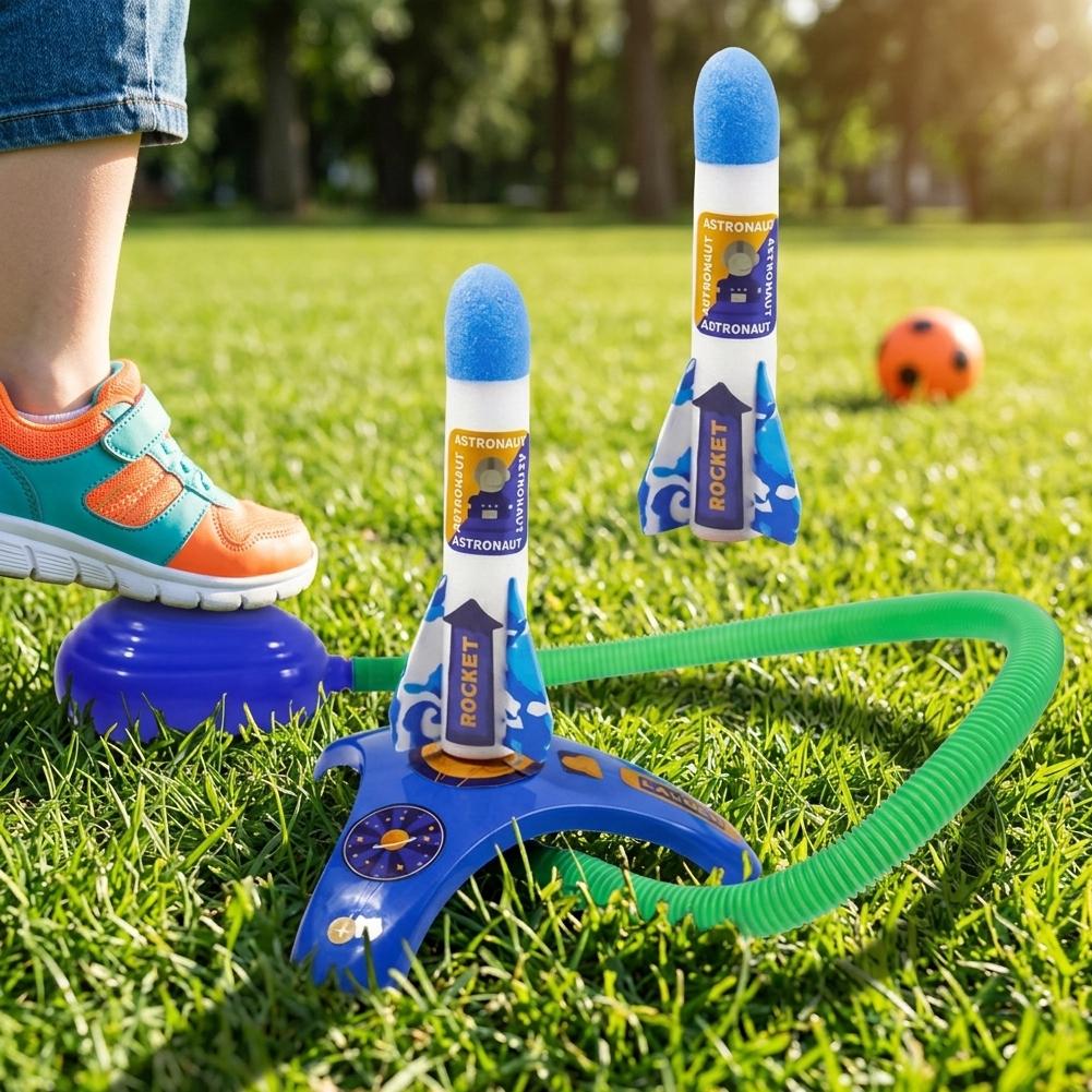 Air Rocket Foot Pump Launcher  - đánh giá và giá Outdoor Power And Pedal